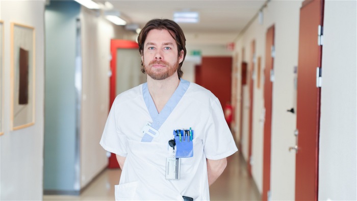 Jonas Stenberg, läkare vid infektionskliniken.