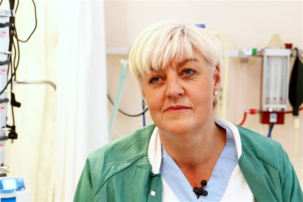 Maria Sjöberg, avdelningschef på Thorax vårdavdelning