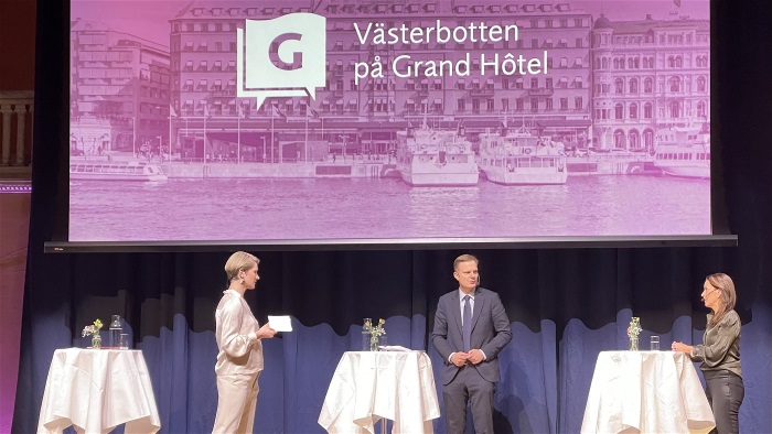 Invigningen av Västerbotten på Grand Hôtel 2022