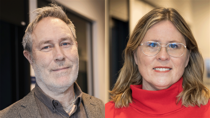Vaccinationssamordnare Ronny Lestander och smittskyddsläkare Maria Marklund.