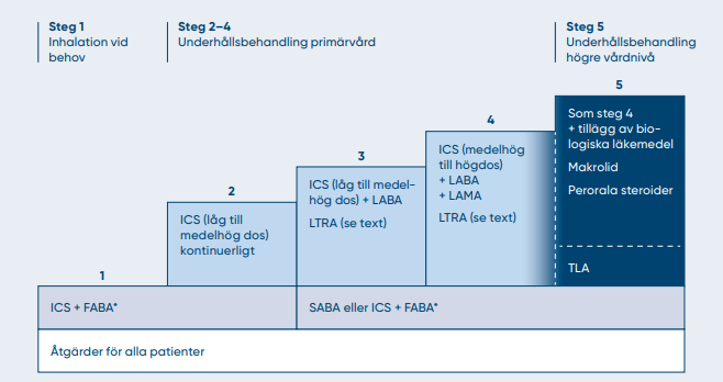 Underhållsbehandling vid astma
