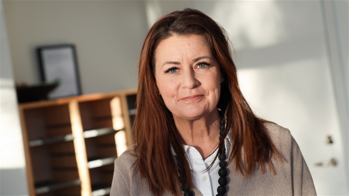 Porträttbild på Karina Salomonsson.