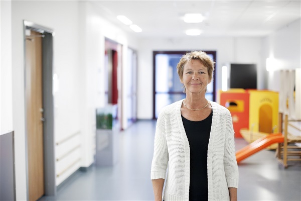 En bild på vårdplanerare Britt-Louise