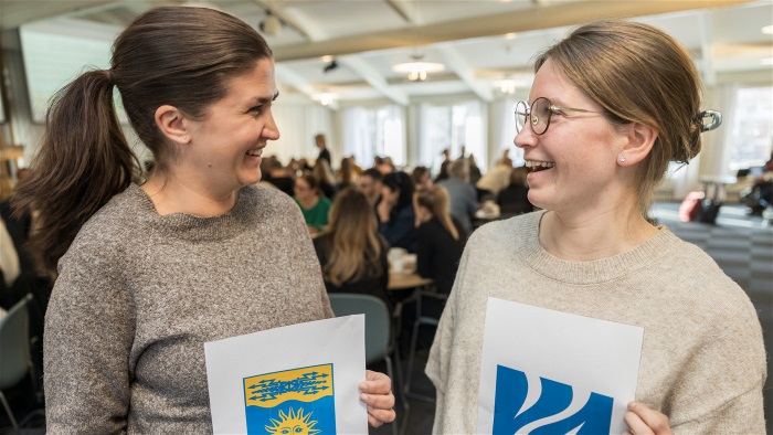 Malin Edlund och Magdalena Lindqvist.