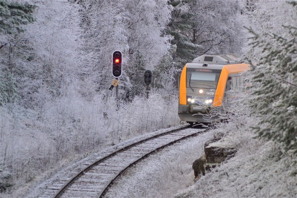 Tåg i vinterklimat