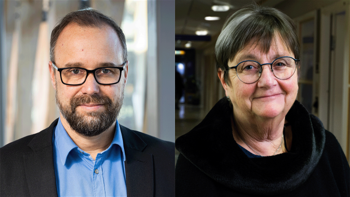 Regiondirektör Tommy Svensson och områdeschef Elisabeth O Karlsson.