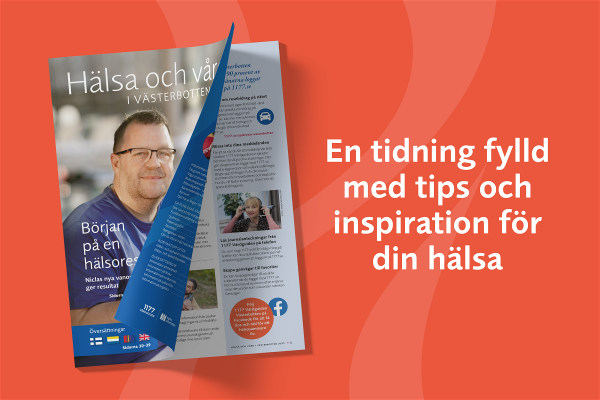 Tidningen Hälsa och vård i Västerbotten